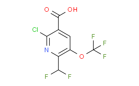 AM179647 | 1803957-57-4 | 2-Chloro-6-(difluoromethyl)-5-(trifluoromethoxy)pyridine-3-carboxylic acid