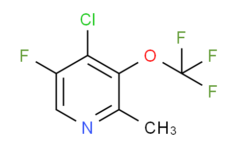 AM179650 | 1804610-78-3 | 4-Chloro-5-fluoro-2-methyl-3-(trifluoromethoxy)pyridine