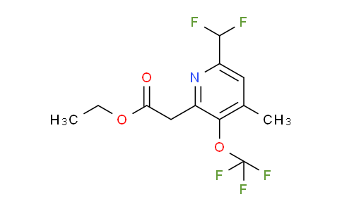 AM17967 | 1361810-64-1 | Ethyl 6-(difluoromethyl)-4-methyl-3-(trifluoromethoxy)pyridine-2-acetate
