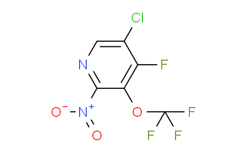 5-Chloro-4-fluoro-2-nitro-3-(trifluoromethoxy)pyridine