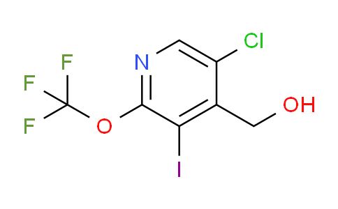 5-Chloro-3-iodo-2-(trifluoromethoxy)pyridine-4-methanol