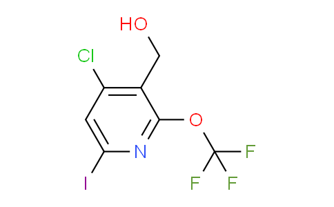 4-Chloro-6-iodo-2-(trifluoromethoxy)pyridine-3-methanol