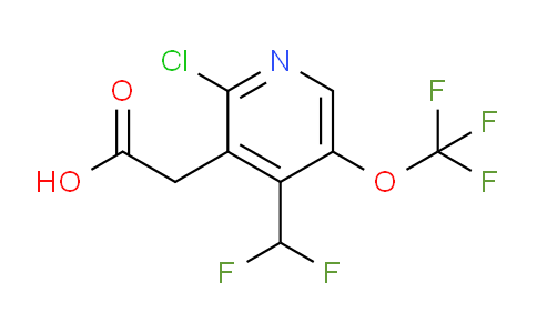 AM179682 | 1804558-49-3 | 2-Chloro-4-(difluoromethyl)-5-(trifluoromethoxy)pyridine-3-acetic acid