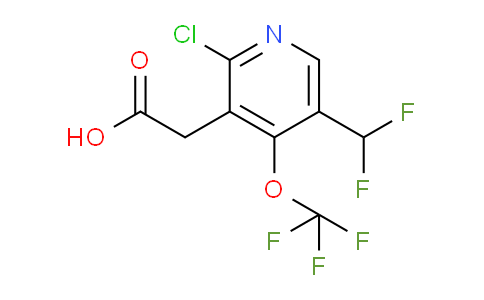 AM179684 | 1804662-55-2 | 2-Chloro-5-(difluoromethyl)-4-(trifluoromethoxy)pyridine-3-acetic acid