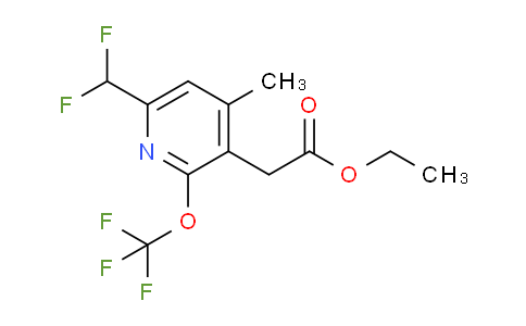 AM17969 | 1361912-50-6 | Ethyl 6-(difluoromethyl)-4-methyl-2-(trifluoromethoxy)pyridine-3-acetate