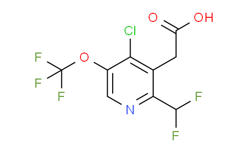 AM179698 | 1804711-83-8 | 4-Chloro-2-(difluoromethyl)-5-(trifluoromethoxy)pyridine-3-acetic acid