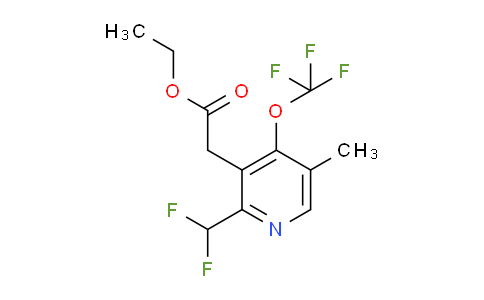 AM17972 | 1361892-44-5 | Ethyl 2-(difluoromethyl)-5-methyl-4-(trifluoromethoxy)pyridine-3-acetate