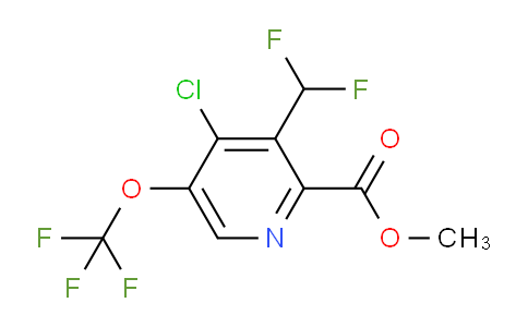 AM179720 | 1804556-03-3 | Methyl 4-chloro-3-(difluoromethyl)-5-(trifluoromethoxy)pyridine-2-carboxylate