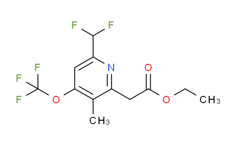 AM17973 | 1361873-92-8 | Ethyl 6-(difluoromethyl)-3-methyl-4-(trifluoromethoxy)pyridine-2-acetate