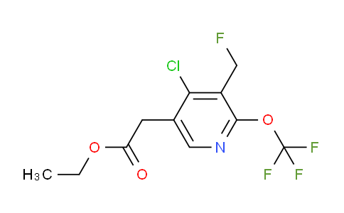 AM179737 | 1806243-99-1 | Ethyl 4-chloro-3-(fluoromethyl)-2-(trifluoromethoxy)pyridine-5-acetate