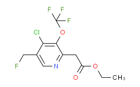 AM179739 | 1804557-34-3 | Ethyl 4-chloro-5-(fluoromethyl)-3-(trifluoromethoxy)pyridine-2-acetate