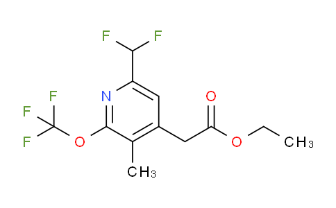 AM17974 | 1361810-68-5 | Ethyl 6-(difluoromethyl)-3-methyl-2-(trifluoromethoxy)pyridine-4-acetate