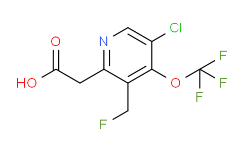 AM179744 | 1806155-62-3 | 5-Chloro-3-(fluoromethyl)-4-(trifluoromethoxy)pyridine-2-acetic acid