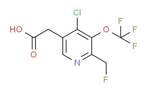 AM179747 | 1803964-41-1 | 4-Chloro-2-(fluoromethyl)-3-(trifluoromethoxy)pyridine-5-acetic acid