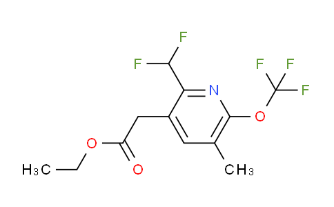 AM17975 | 1361921-88-1 | Ethyl 2-(difluoromethyl)-5-methyl-6-(trifluoromethoxy)pyridine-3-acetate