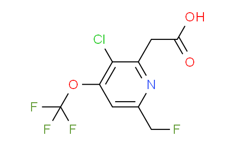 AM179753 | 1804325-94-7 | 3-Chloro-6-(fluoromethyl)-4-(trifluoromethoxy)pyridine-2-acetic acid