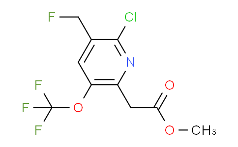 AM179758 | 1804007-13-3 | Methyl 2-chloro-3-(fluoromethyl)-5-(trifluoromethoxy)pyridine-6-acetate