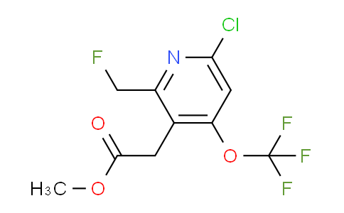 AM179760 | 1804791-99-8 | Methyl 6-chloro-2-(fluoromethyl)-4-(trifluoromethoxy)pyridine-3-acetate