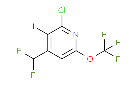 AM179761 | 1804682-69-6 | 2-Chloro-4-(difluoromethyl)-3-iodo-6-(trifluoromethoxy)pyridine
