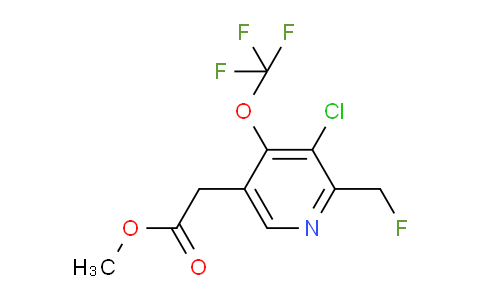 AM179762 | 1806242-96-5 | Methyl 3-chloro-2-(fluoromethyl)-4-(trifluoromethoxy)pyridine-5-acetate