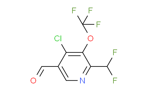 AM179769 | 1804328-00-4 | 4-Chloro-2-(difluoromethyl)-3-(trifluoromethoxy)pyridine-5-carboxaldehyde