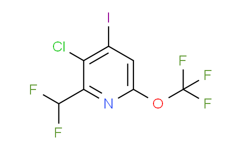 AM179775 | 1804399-99-2 | 3-Chloro-2-(difluoromethyl)-4-iodo-6-(trifluoromethoxy)pyridine