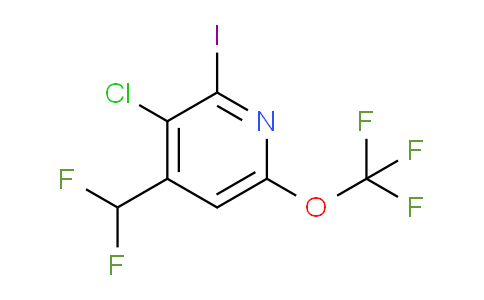 AM179778 | 1804683-03-1 | 3-Chloro-4-(difluoromethyl)-2-iodo-6-(trifluoromethoxy)pyridine