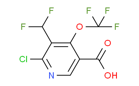 AM179779 | 1804473-94-6 | 2-Chloro-3-(difluoromethyl)-4-(trifluoromethoxy)pyridine-5-carboxylic acid