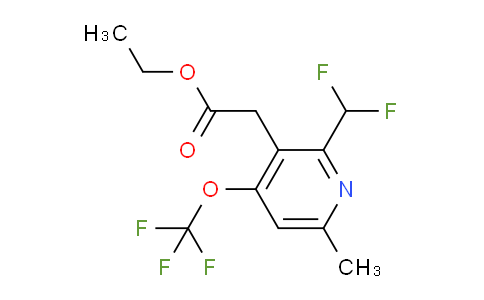 AM17978 | 1361816-54-7 | Ethyl 2-(difluoromethyl)-6-methyl-4-(trifluoromethoxy)pyridine-3-acetate