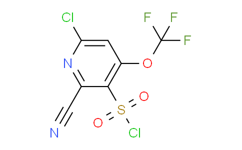 AM179781 | 1806198-36-6 | 6-Chloro-2-cyano-4-(trifluoromethoxy)pyridine-3-sulfonyl chloride
