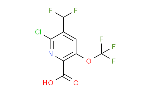 AM179782 | 1806101-25-6 | 2-Chloro-3-(difluoromethyl)-5-(trifluoromethoxy)pyridine-6-carboxylic acid