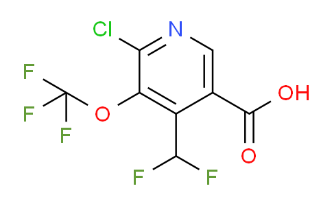 AM179785 | 1804328-13-9 | 2-Chloro-4-(difluoromethyl)-3-(trifluoromethoxy)pyridine-5-carboxylic acid