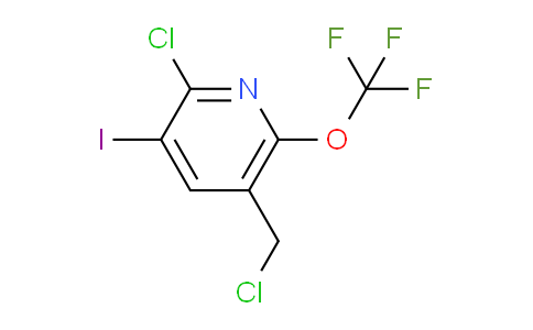 2-Chloro-5-(chloromethyl)-3-iodo-6-(trifluoromethoxy)pyridine
