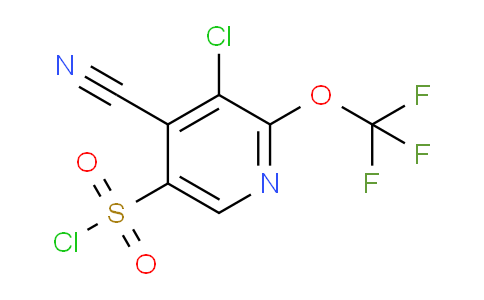 AM179788 | 1804361-75-8 | 3-Chloro-4-cyano-2-(trifluoromethoxy)pyridine-5-sulfonyl chloride