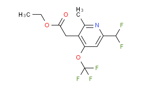 AM17979 | 1361900-45-9 | Ethyl 6-(difluoromethyl)-2-methyl-4-(trifluoromethoxy)pyridine-3-acetate