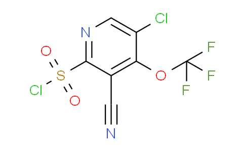 AM179792 | 1804784-28-8 | 5-Chloro-3-cyano-4-(trifluoromethoxy)pyridine-2-sulfonyl chloride