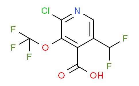 AM179794 | 1806219-52-2 | 2-Chloro-5-(difluoromethyl)-3-(trifluoromethoxy)pyridine-4-carboxylic acid