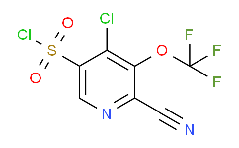 AM179795 | 1804784-39-1 | 4-Chloro-2-cyano-3-(trifluoromethoxy)pyridine-5-sulfonyl chloride