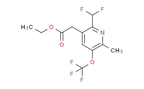 AM17980 | 1361912-56-2 | Ethyl 2-(difluoromethyl)-6-methyl-5-(trifluoromethoxy)pyridine-3-acetate
