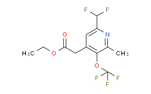 AM17981 | 1361777-28-7 | Ethyl 6-(difluoromethyl)-2-methyl-3-(trifluoromethoxy)pyridine-4-acetate