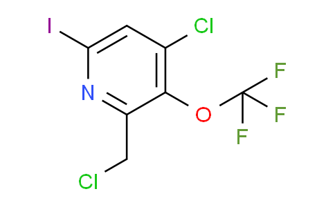 4-Chloro-2-(chloromethyl)-6-iodo-3-(trifluoromethoxy)pyridine