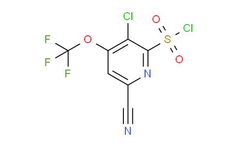 AM179813 | 1806160-83-7 | 3-Chloro-6-cyano-4-(trifluoromethoxy)pyridine-2-sulfonyl chloride