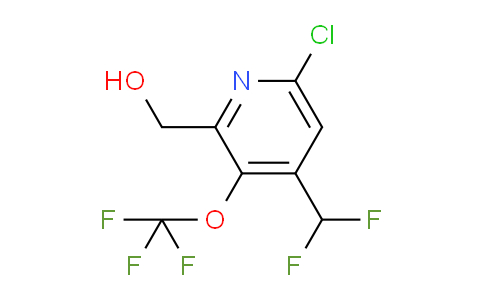 AM179815 | 1804325-73-2 | 6-Chloro-4-(difluoromethyl)-3-(trifluoromethoxy)pyridine-2-methanol