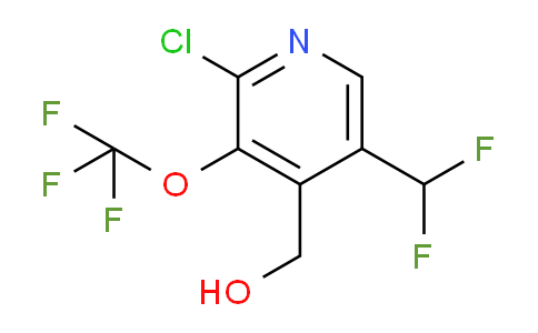 AM179816 | 1804719-61-6 | 2-Chloro-5-(difluoromethyl)-3-(trifluoromethoxy)pyridine-4-methanol