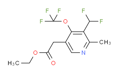 AM17982 | 1361892-88-7 | Ethyl 3-(difluoromethyl)-2-methyl-4-(trifluoromethoxy)pyridine-5-acetate