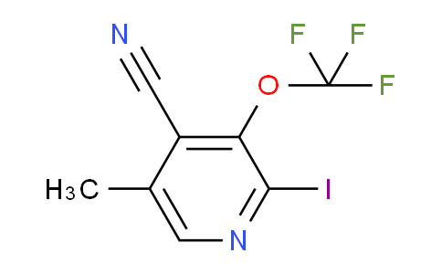 4-Cyano-2-iodo-5-methyl-3-(trifluoromethoxy)pyridine