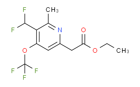AM17983 | 1361716-67-7 | Ethyl 3-(difluoromethyl)-2-methyl-4-(trifluoromethoxy)pyridine-6-acetate