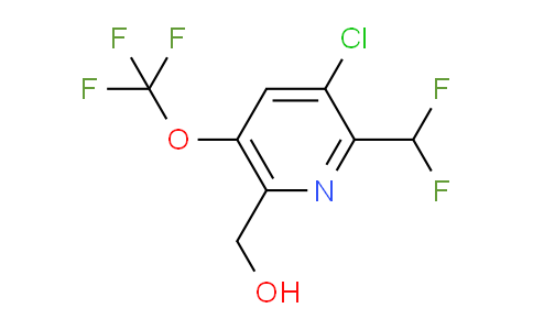 AM179831 | 1804661-87-7 | 3-Chloro-2-(difluoromethyl)-5-(trifluoromethoxy)pyridine-6-methanol