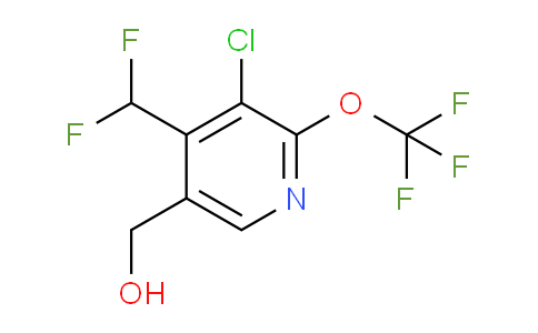 AM179836 | 1804787-22-1 | 3-Chloro-4-(difluoromethyl)-2-(trifluoromethoxy)pyridine-5-methanol