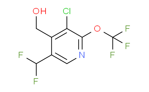 AM179840 | 1806147-70-5 | 3-Chloro-5-(difluoromethyl)-2-(trifluoromethoxy)pyridine-4-methanol